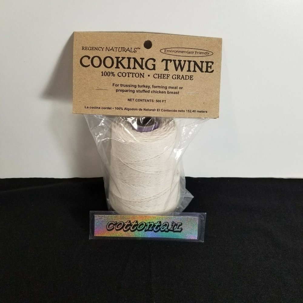 NEW Regency Naturals Cooking Twine 100% Cotton Chef Grade